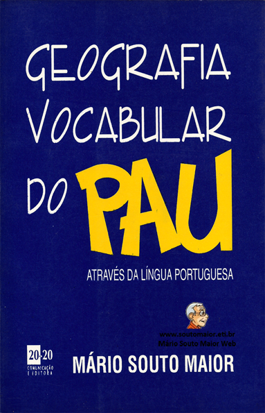 Capa da Geografia Vocabular do Pau