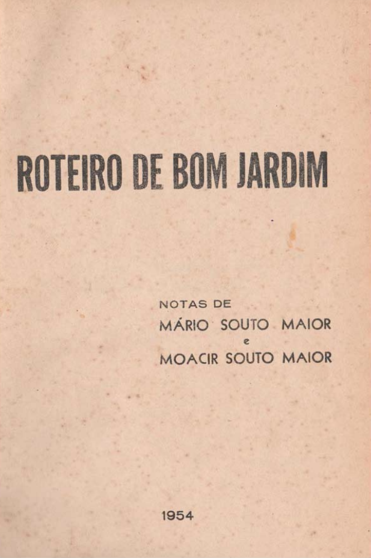 Capa da Roteiro de Bom Jardim
